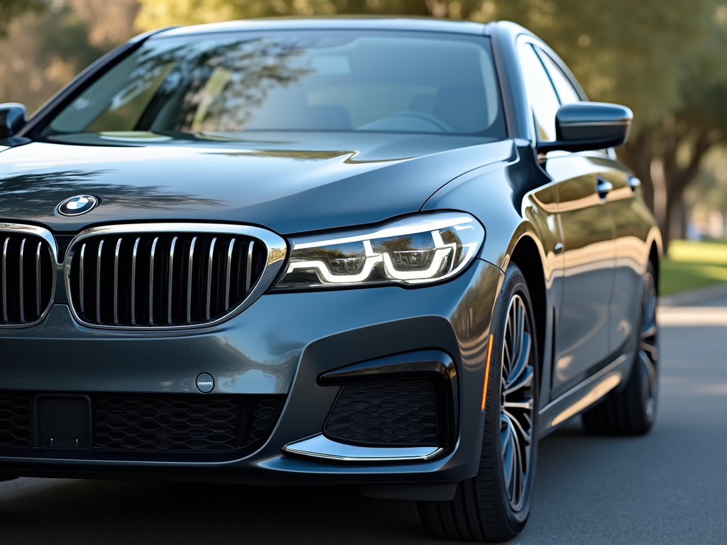 Parked sedan — title loans colorado