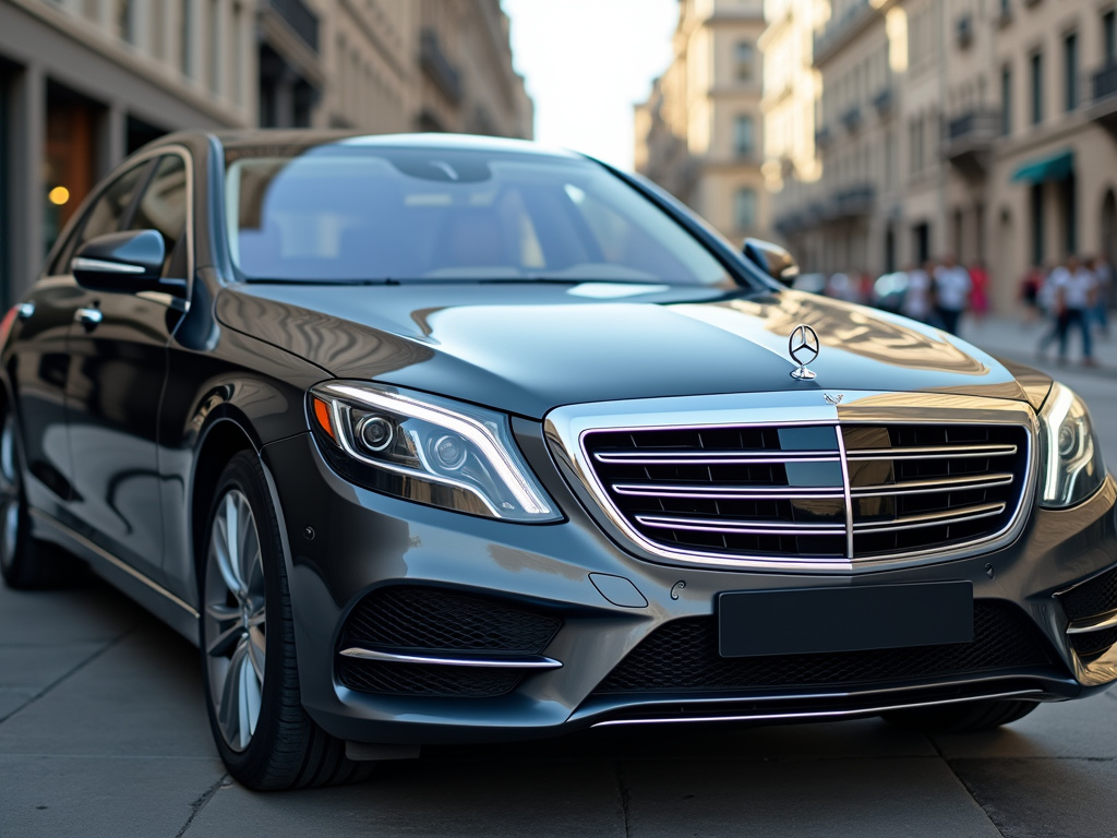 Parked sedan — title loans colorado