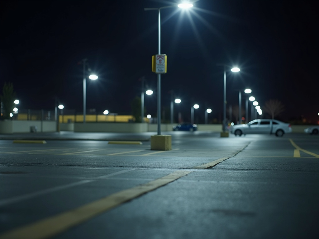 Parking lot lighting — solar street lights