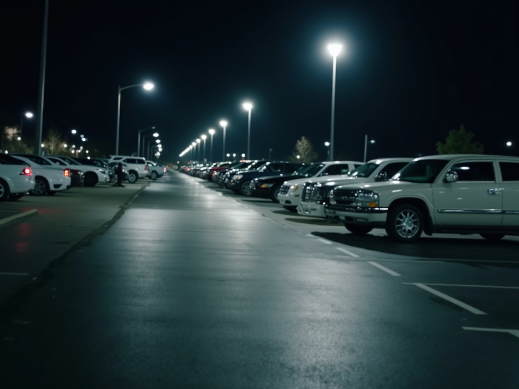 Parking lot lighting — solar street lights