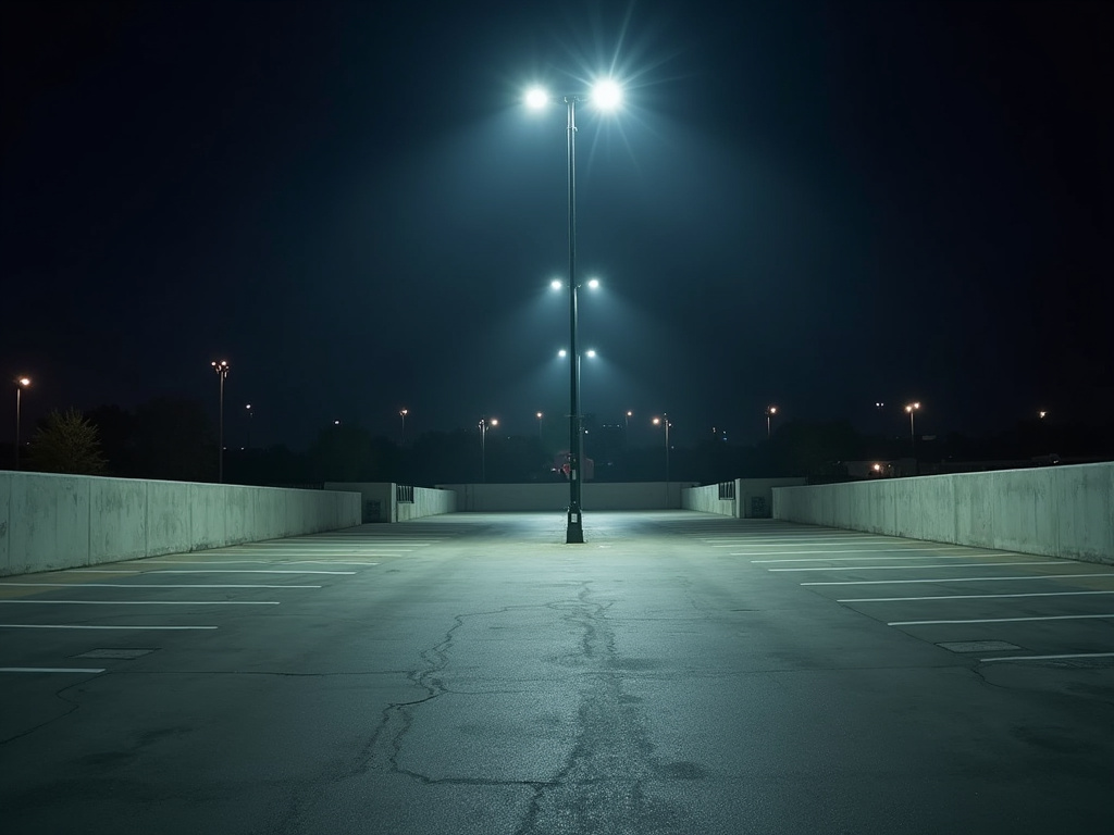 Parking lot lighting — solar street lights