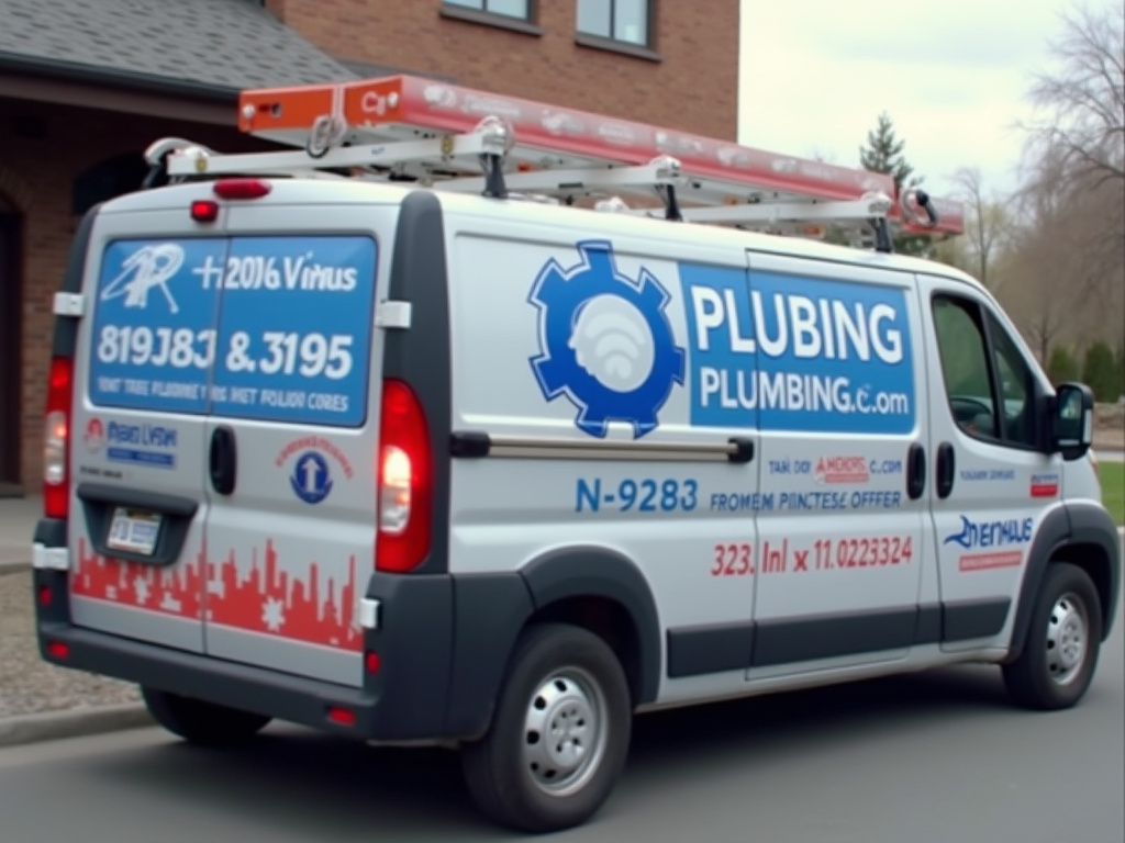 Plumbing van — plumber SEO