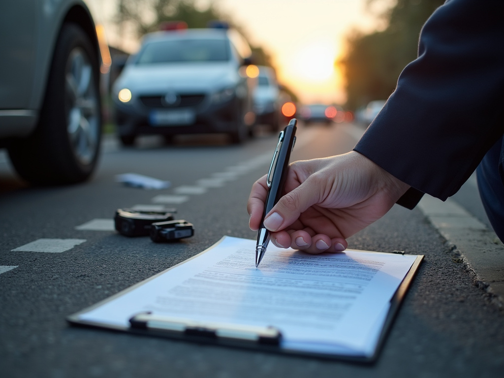 Police accident report — accident lawyer phoenix