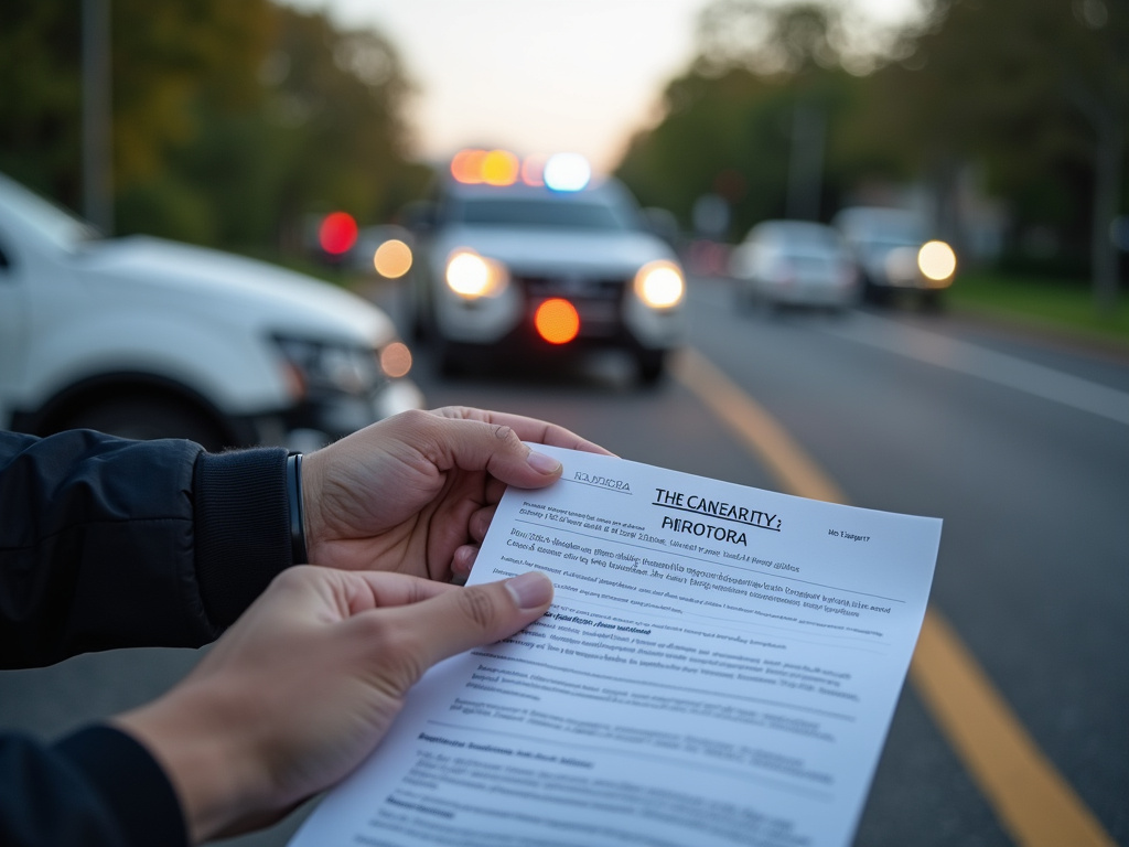 Police accident report — car accident lawyer phoenix