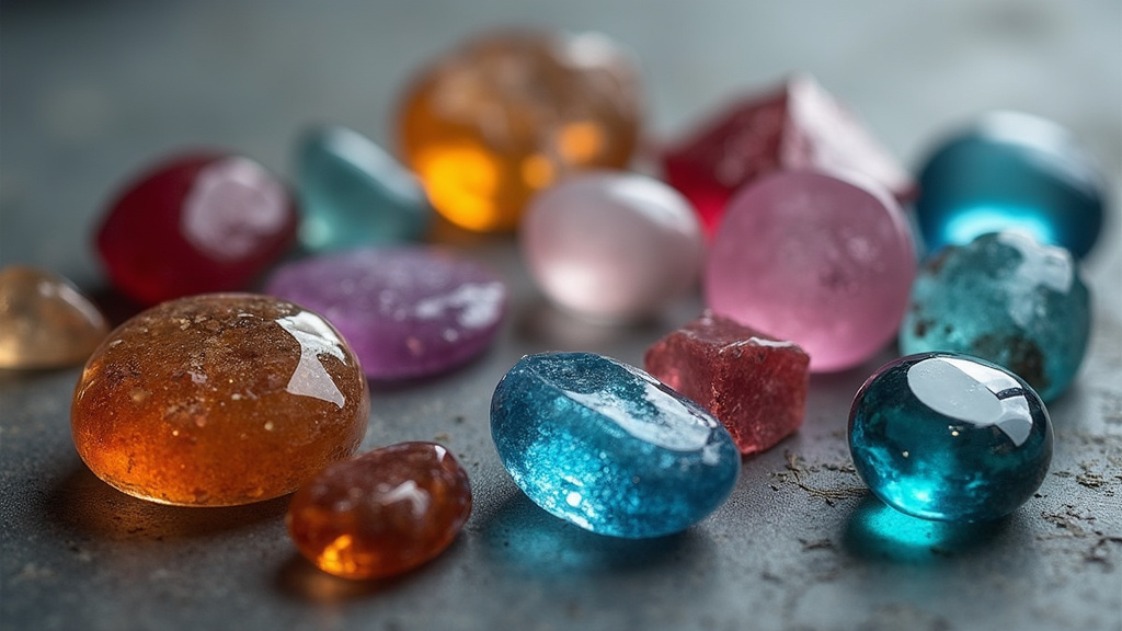 Polished gemstones — W. Kodak Jewelers, Hoboken, NJ