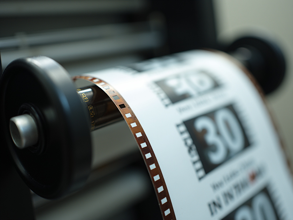 Printed film roll — custom dtf transfers