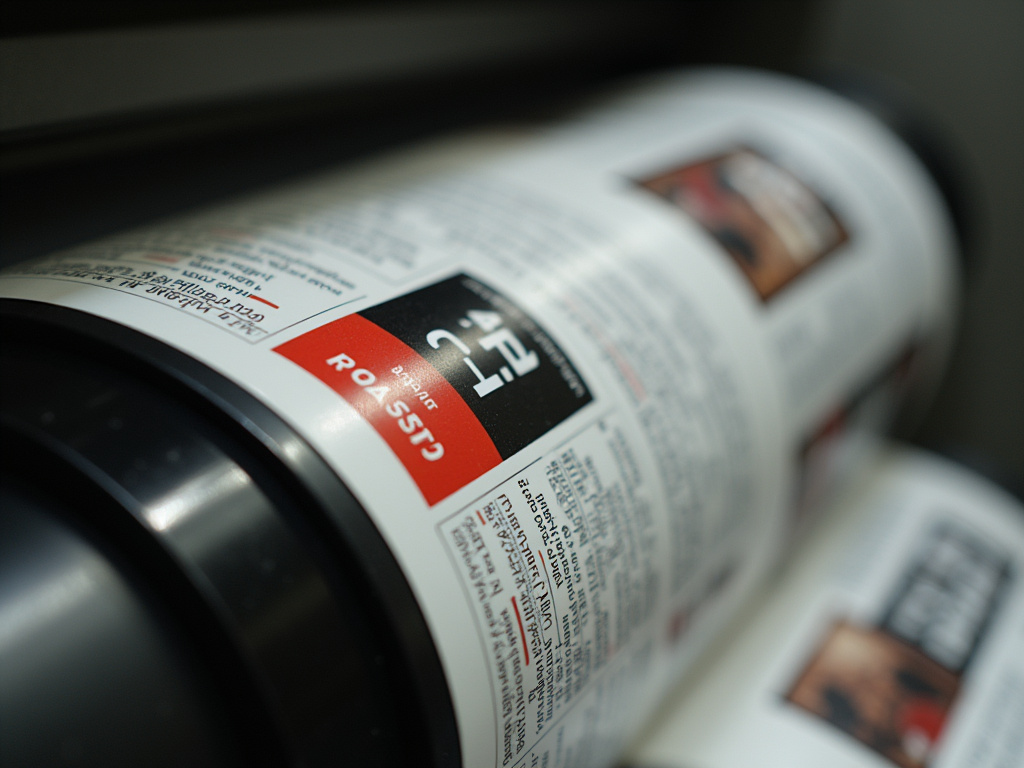 Printed film roll — custom dtf transfers