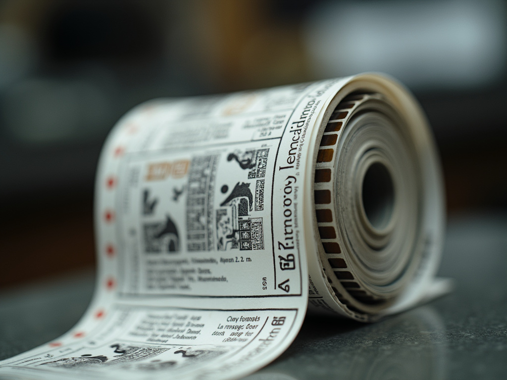 Printed film roll — custom dtf transfers