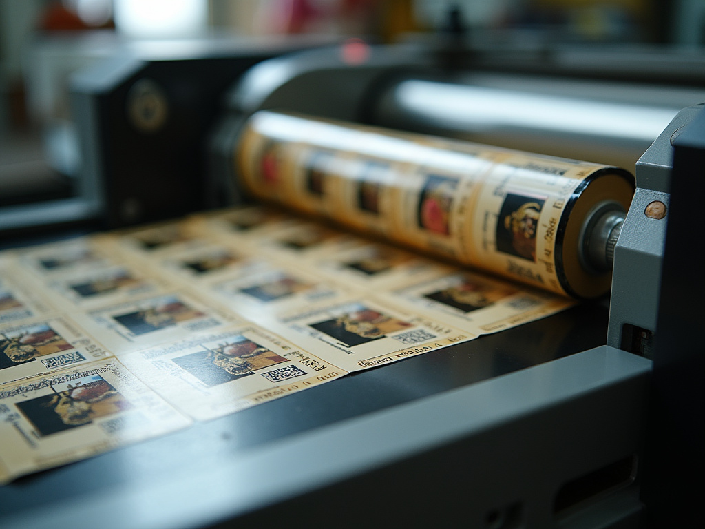 Printed film roll — custom dtf transfers