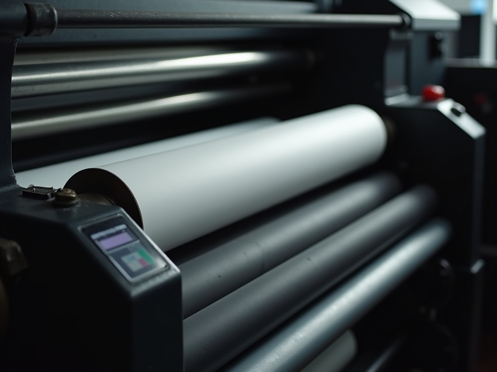 Printing press roller — uv dtf eazysticker gang sheet