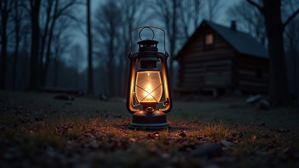 Remote cabin lantern — Solar Path USA