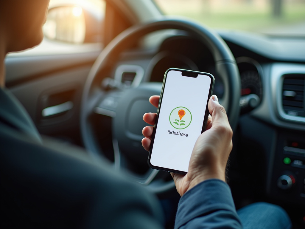 Rideshare app phone — rideshare accident lawyer phoenix