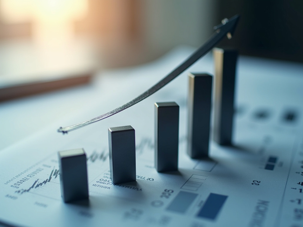 Rising bar graph — SEO agency Miami Beach