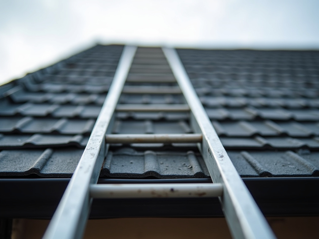 Roof ladder — roofing dacula ga