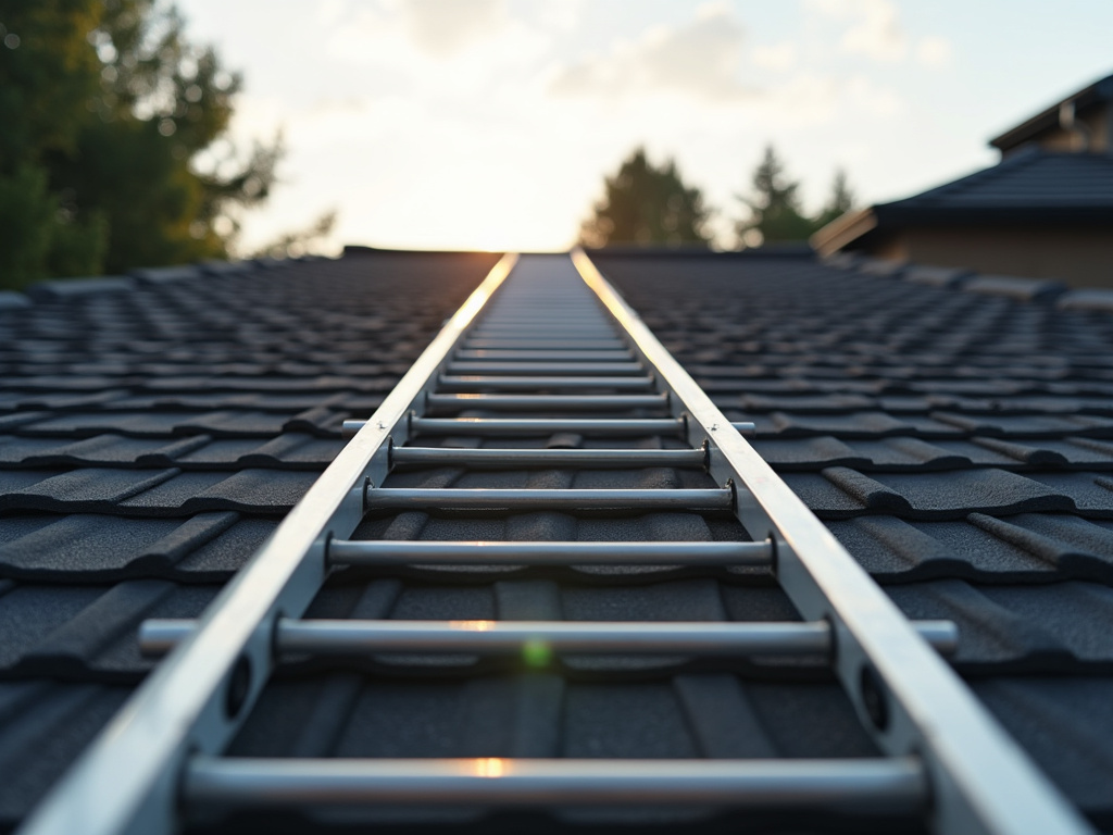 Roof ladder — roofing dacula ga