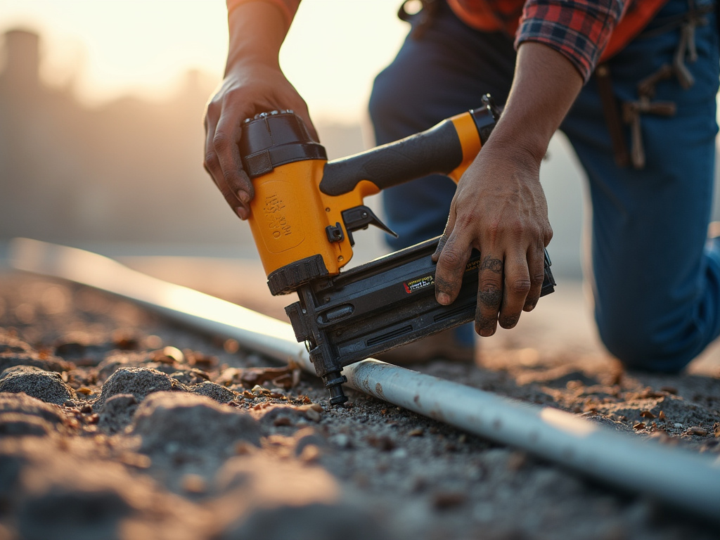 Roof nail gun — roofing dacula ga
