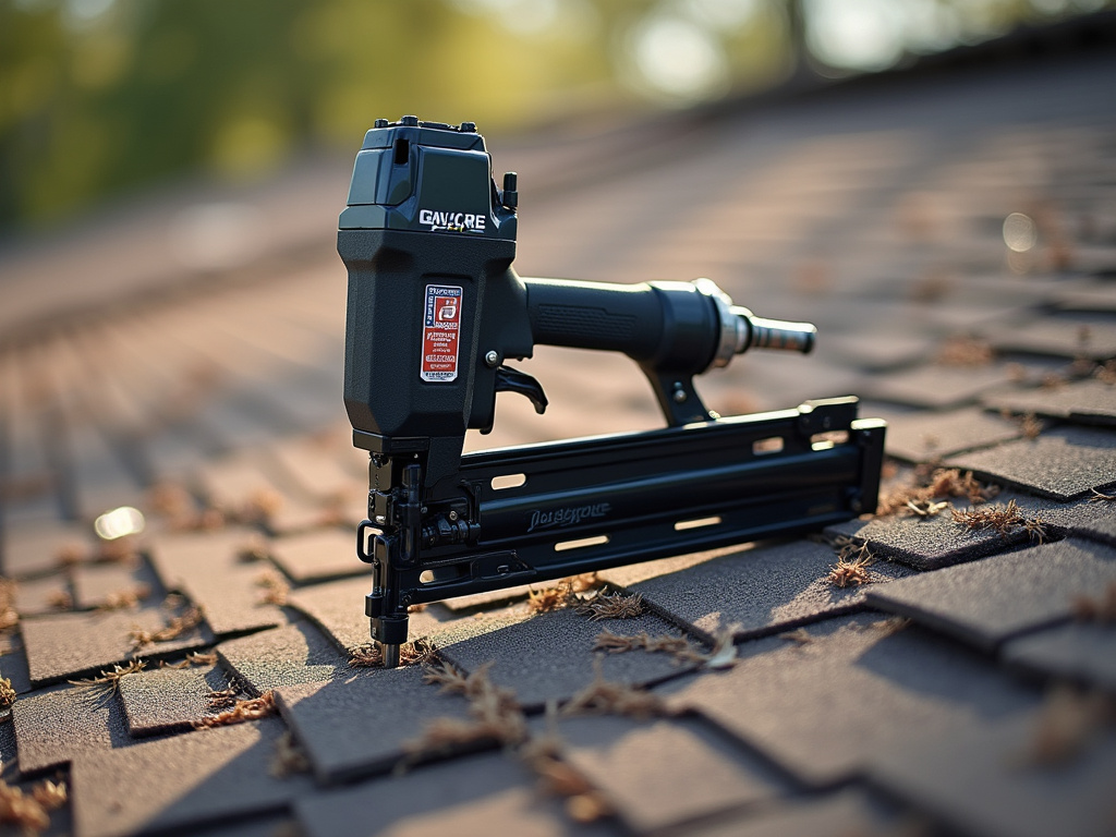 Roof nail gun — roofing dacula ga