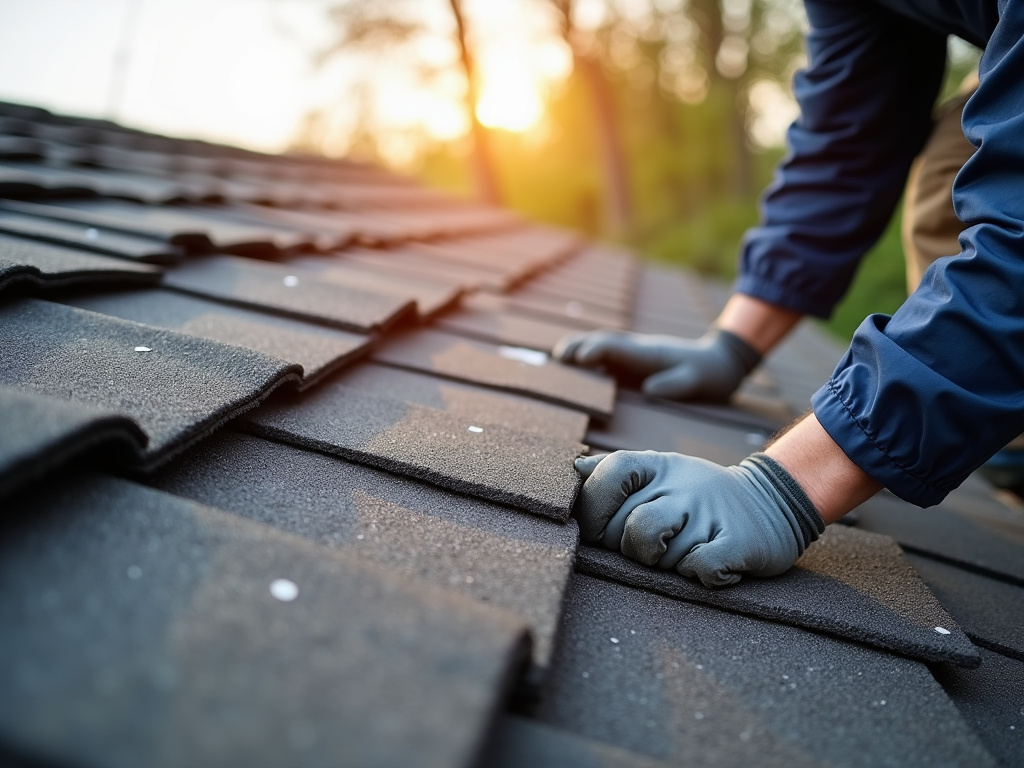 Roof shingle installation — roofing dacula ga
