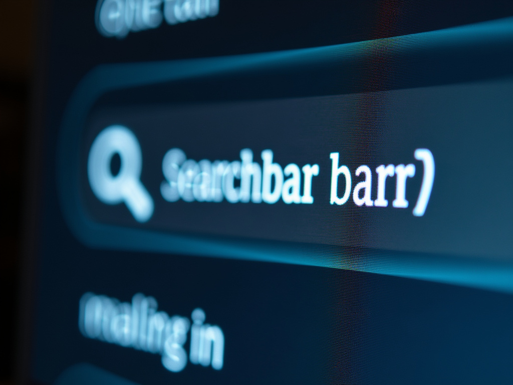 Search bar closeup — SEO agency Miami Beach