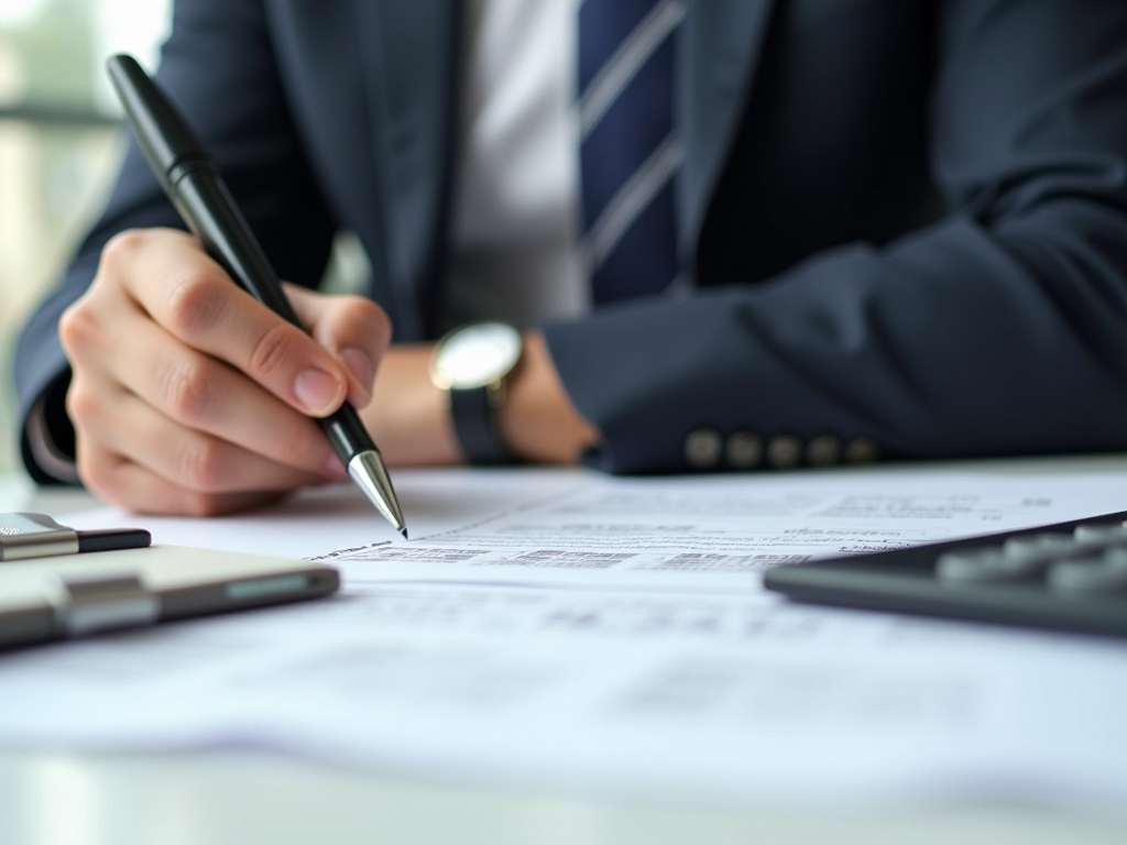 Signing loan paperwork — title loans massachusetts