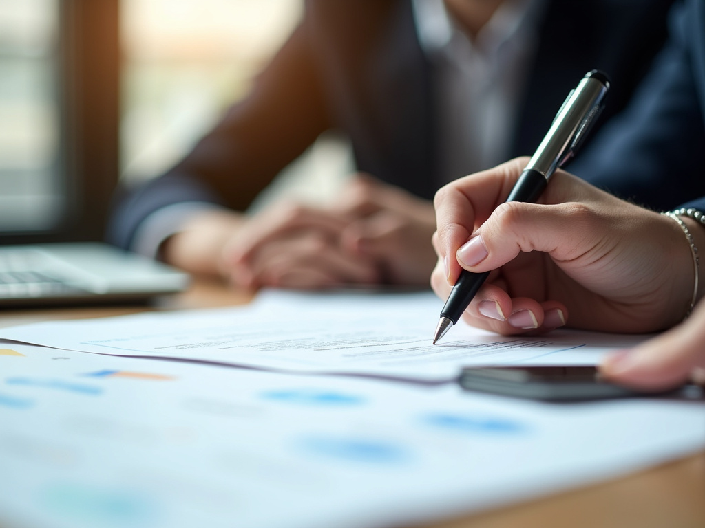 Signing loan paperwork — title loans massachusetts