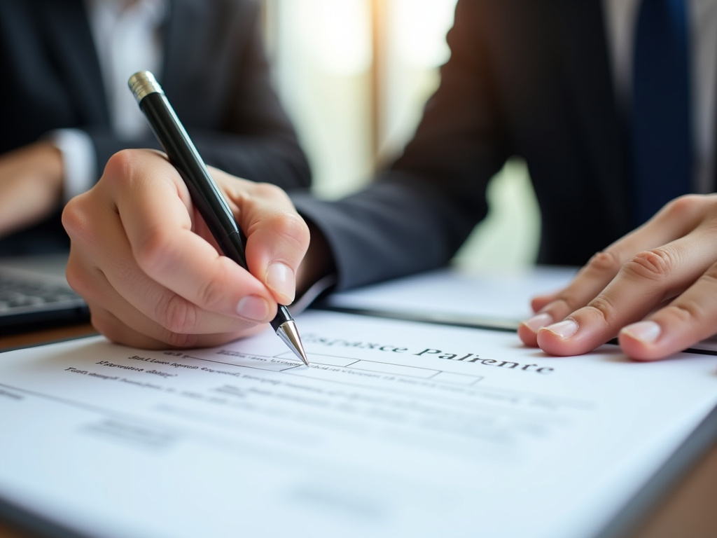 Signing loan paperwork — title loans tennessee