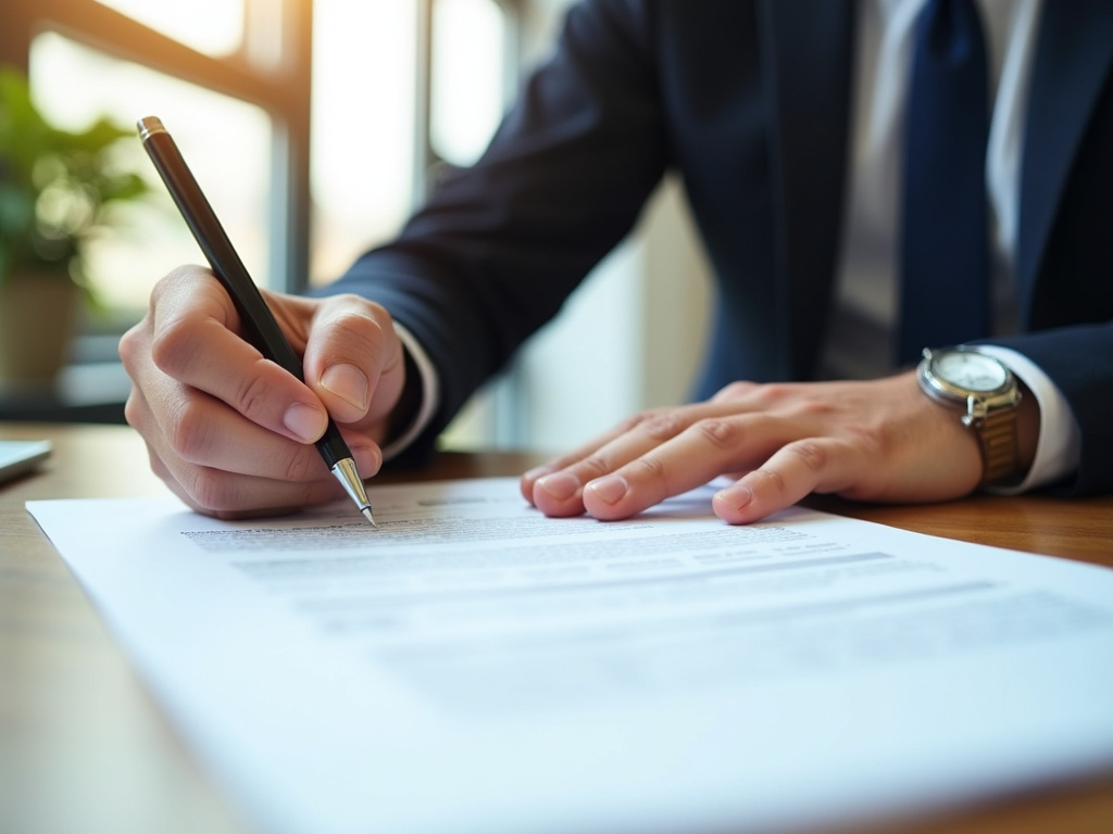 Signing loan paperwork — title loans tennessee