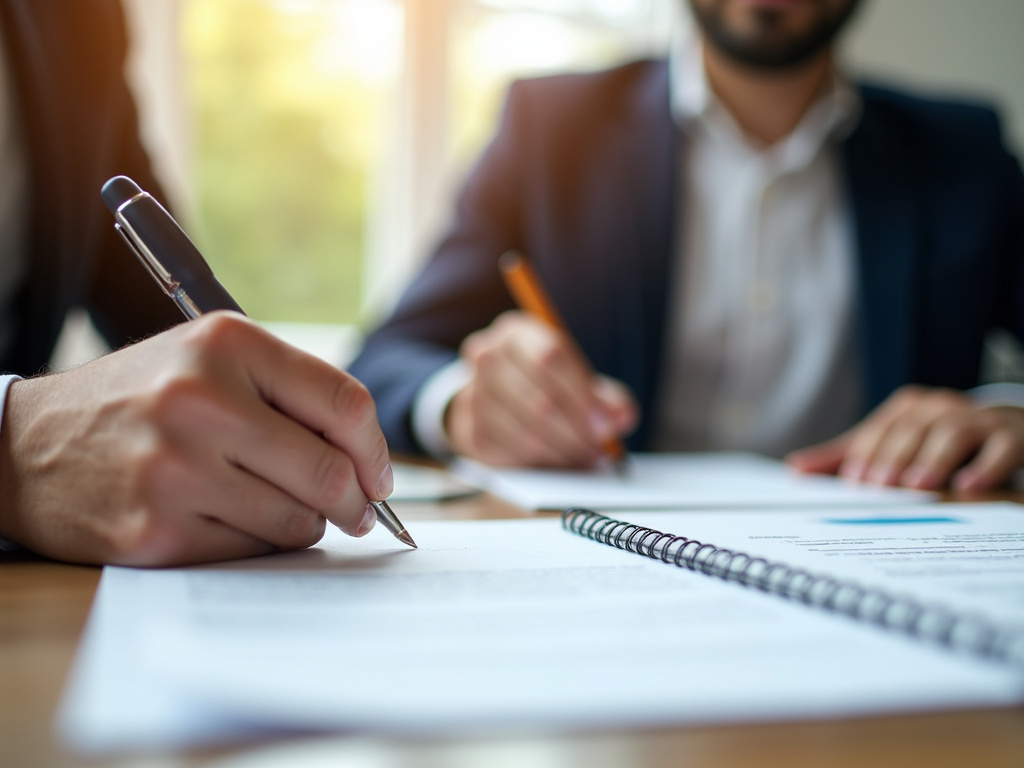 Signing paperwork — title loans idaho