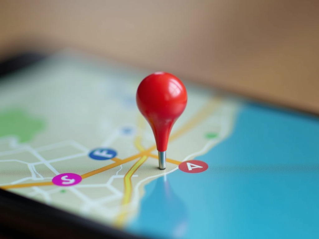 Smartphone map pin — SEO agency Miami Beach