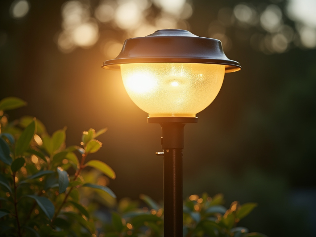 Solar garden light — all-in-one solar lights