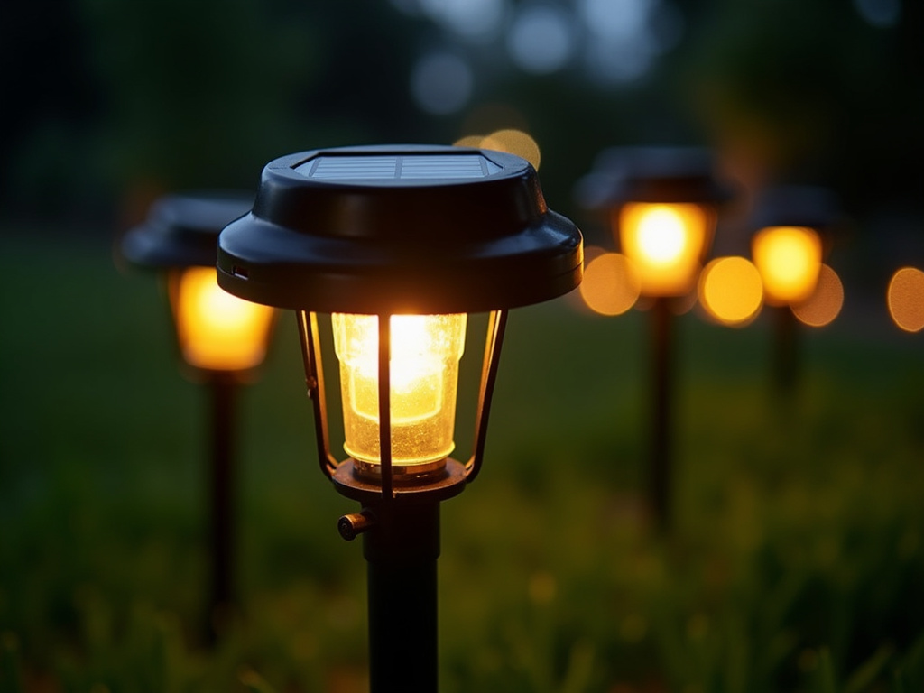Solar garden lights — solar lighting systems