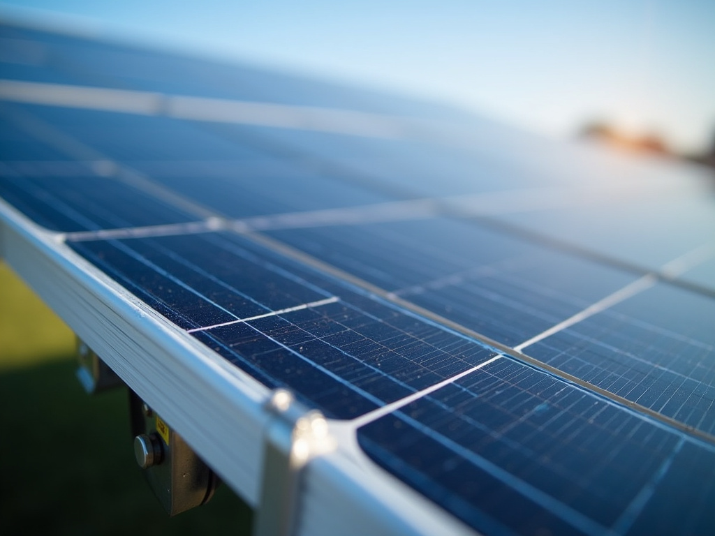Solar panel fixture — solar monument light