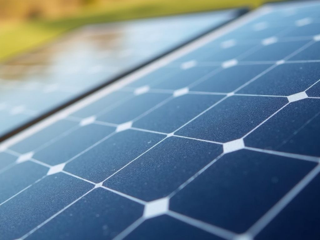 Solar panel fixture — solar monument light