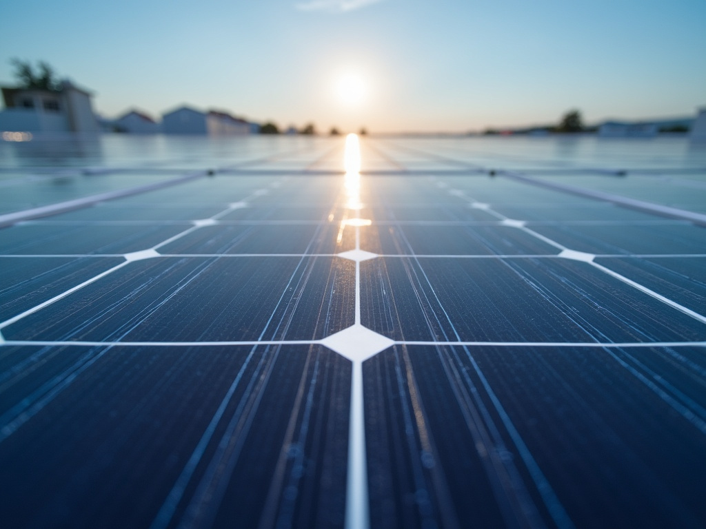 Solar panel intersection — solar traffic light