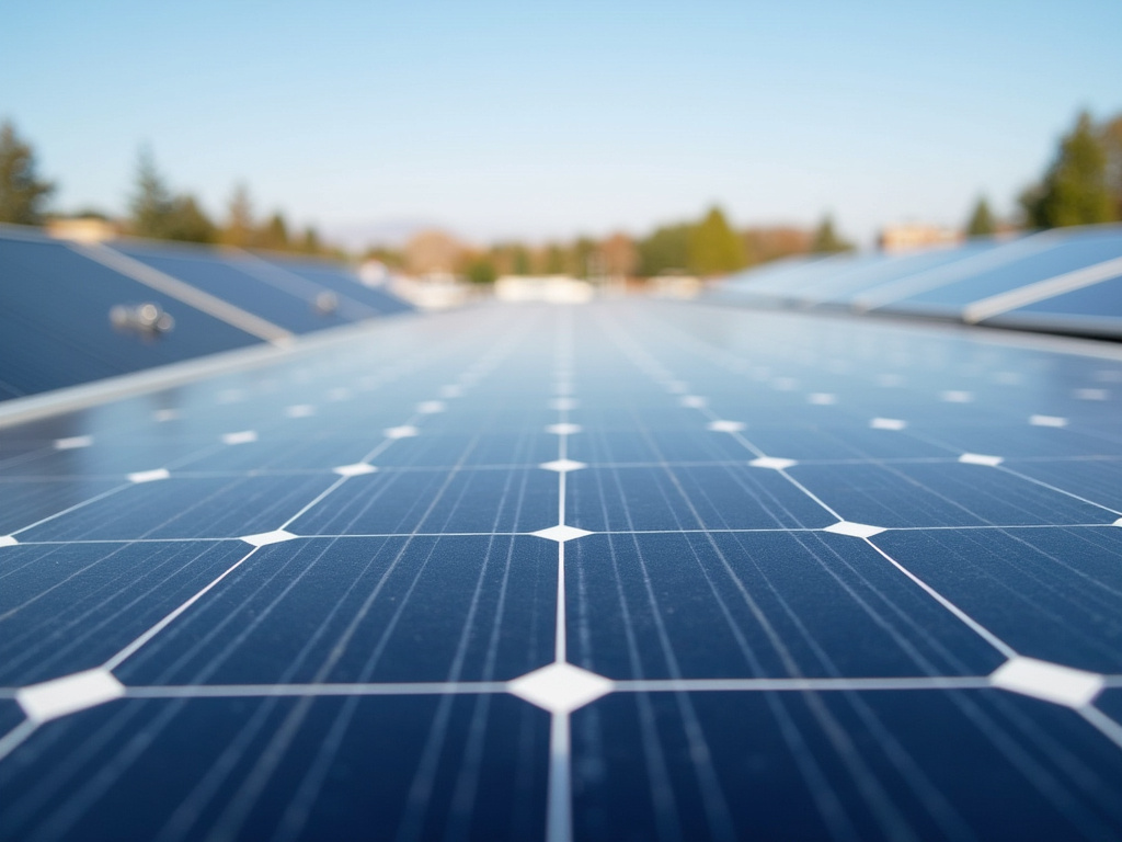 Solar panel rooftop — solar lighting systems