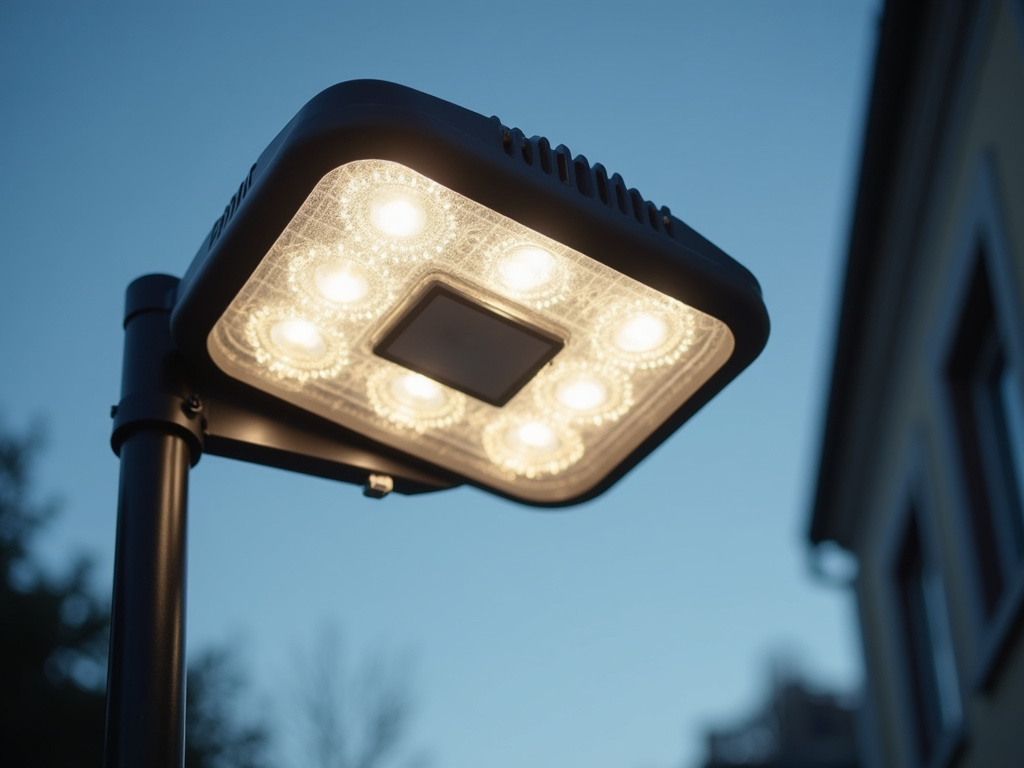 Solar streetlight — off-grid infrastructure lighting