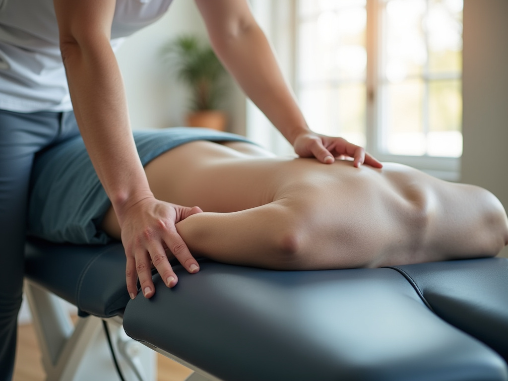 Spinal adjustment table — chiropractor austin