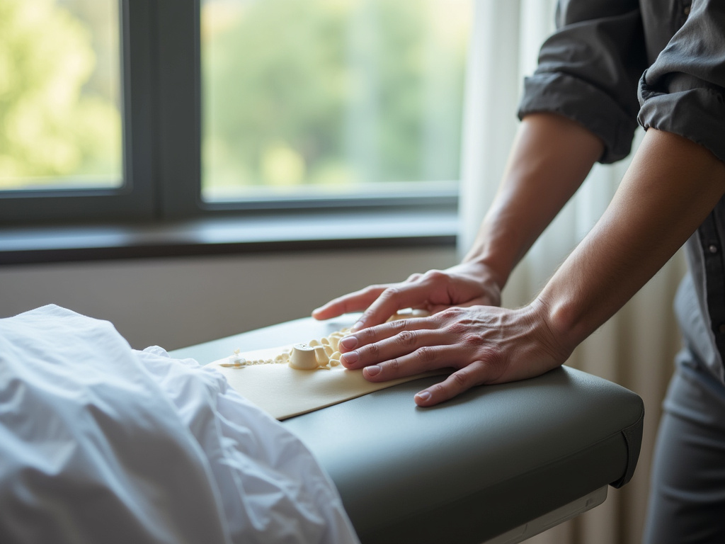 Spinal adjustment table — chiropractor austin