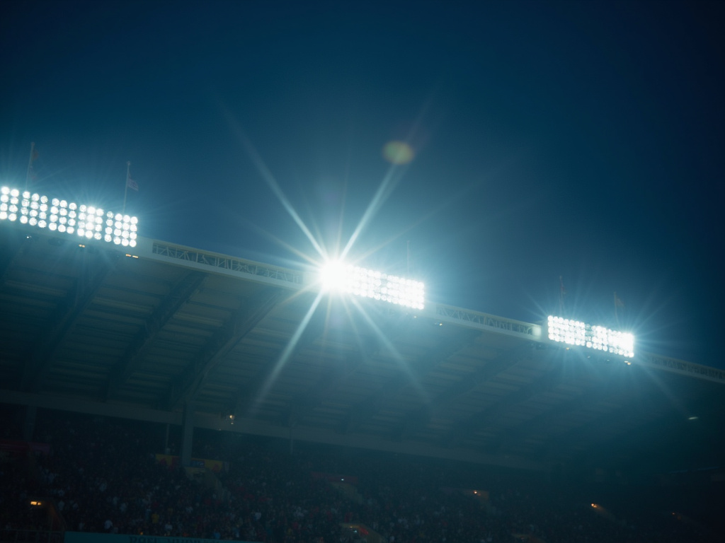 Stadium floodlights — sports field solar lighting