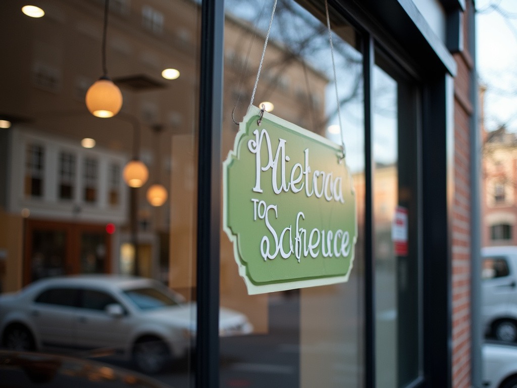 Storefront sign — Tucson local businesses