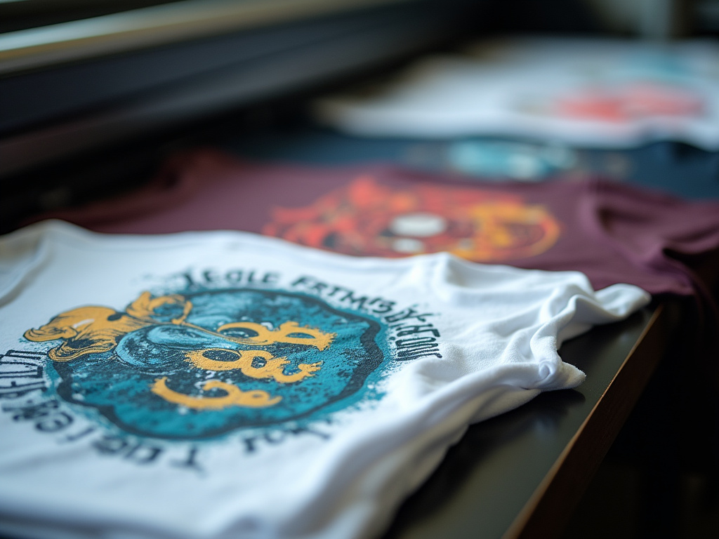 T shirt printing — custom dtf transfers