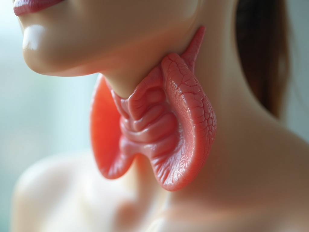 Thyroid gland model — thyroid specialist austin