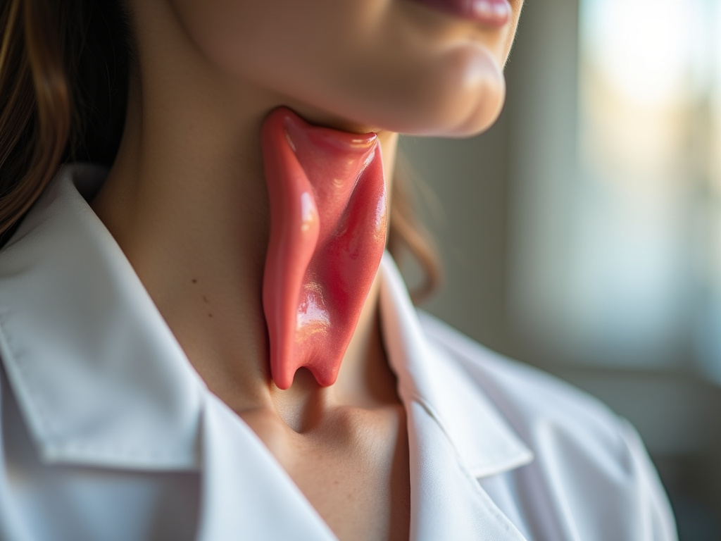 Thyroid gland model — thyroid specialist austin