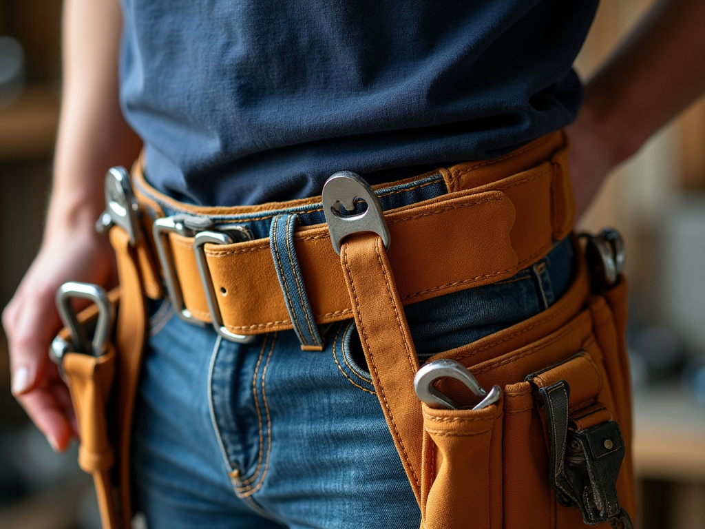 Toolbelt closeup — plumber SEO