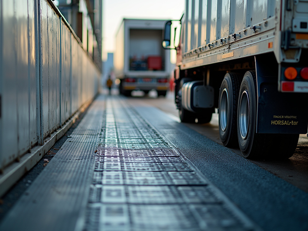 Truck loading ramp — car shipping Arizona