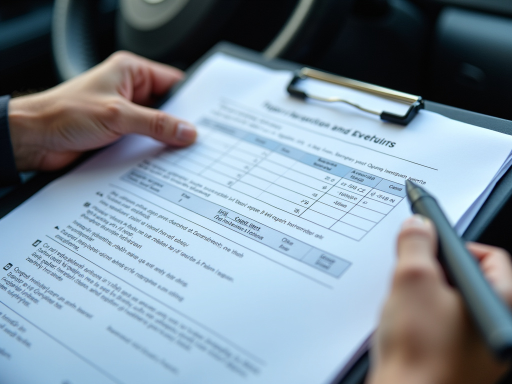 Vehicle inspection checklist — car shipping Oklahoma