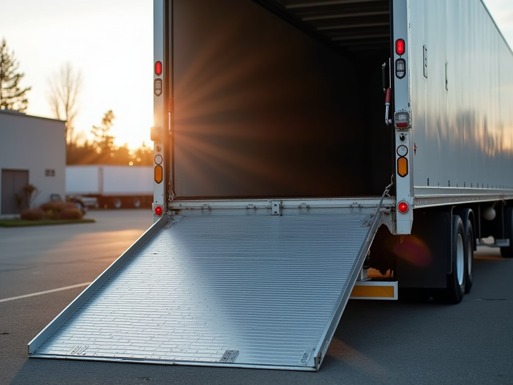 Vehicle loading ramp — car shipping New York