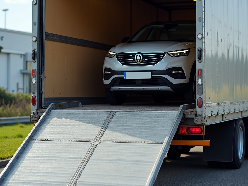 Vehicle loading ramp โ car shipping Ohio