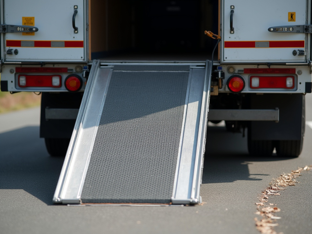 Vehicle loading ramp — car shipping Oklahoma
