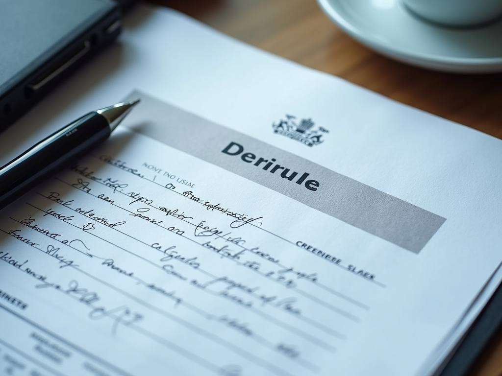 Vehicle title document — car title loans